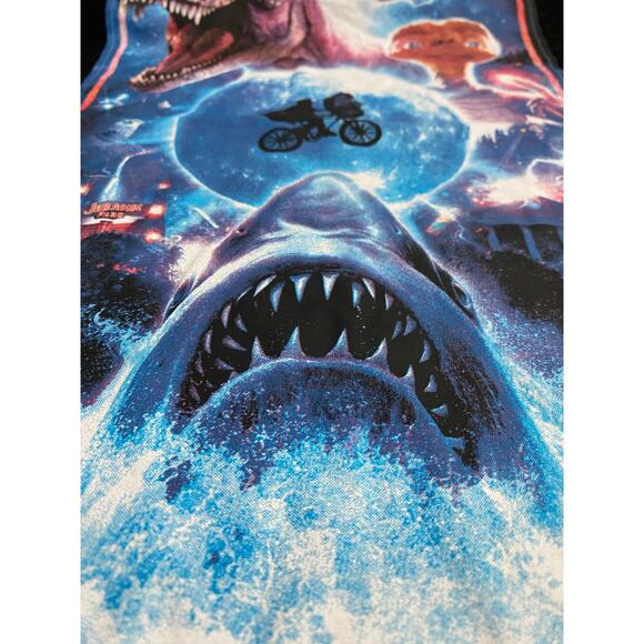 Universal Studios shirt men's Small ET Jaws Jurassic Park Back to the Future - Picture 7 of 14